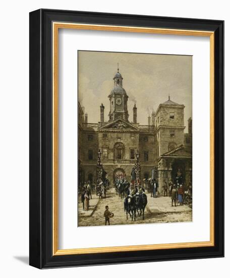 Horse Guards Parade-Louise J. Rayner-Framed Giclee Print