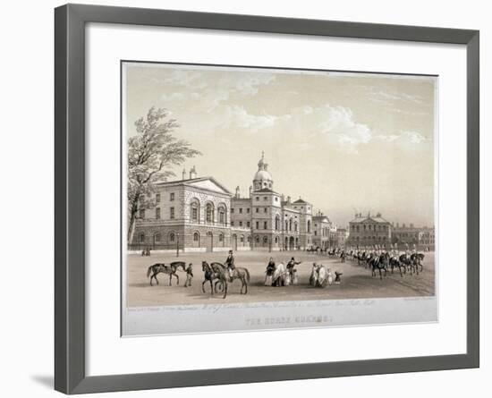 Horse Guards, Westminster, London, 1851-Thomas Picken-Framed Giclee Print