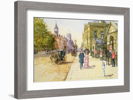 Horse Guards, Whitehall-John Sutton-Framed Giclee Print