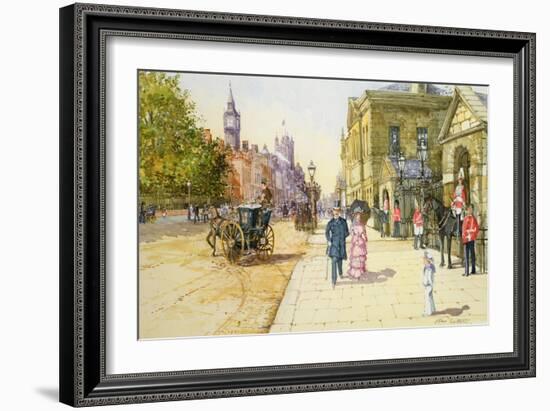 Horse Guards, Whitehall-John Sutton-Framed Giclee Print