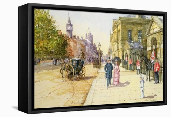 Horse Guards, Whitehall-John Sutton-Framed Premier Image Canvas