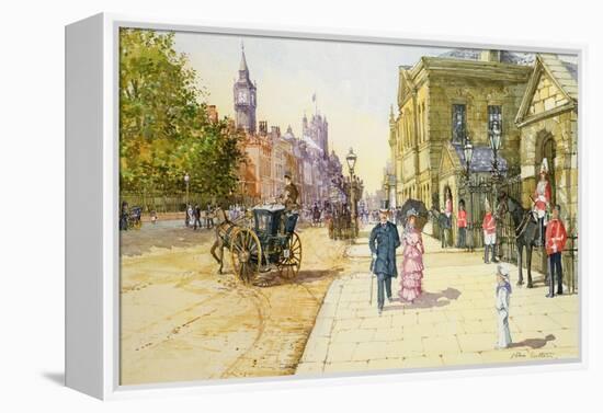 Horse Guards, Whitehall-John Sutton-Framed Premier Image Canvas