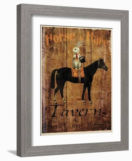 Horse & Hare Tavern-Jason Giacopelli-Framed Art Print