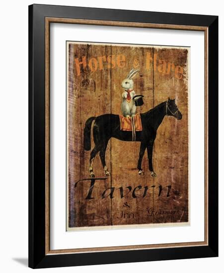 Horse & Hare Tavern-Jason Giacopelli-Framed Art Print