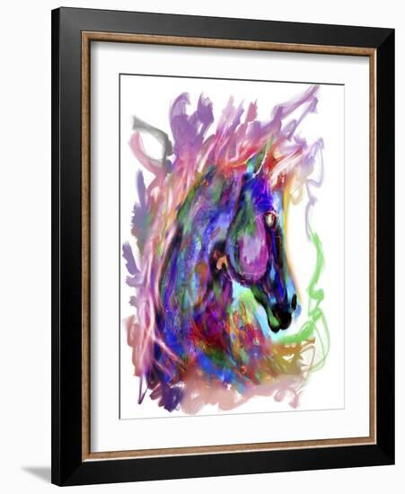 Horse Head 2-Stephanie Analah-Framed Giclee Print