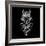 Horse Head Black Mesh-Lisa Kroll-Framed Art Print