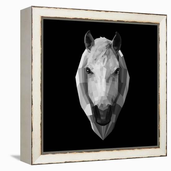 Horse Head-Lisa Kroll-Framed Stretched Canvas