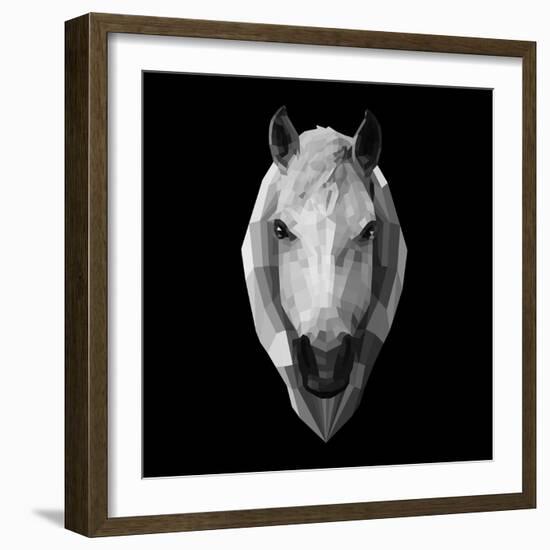 Horse Head-Lisa Kroll-Framed Premium Giclee Print