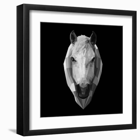 Horse Head-Lisa Kroll-Framed Art Print