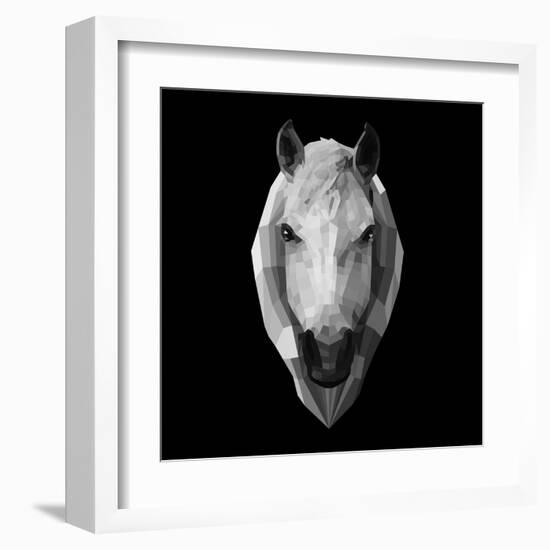 Horse Head-Lisa Kroll-Framed Art Print