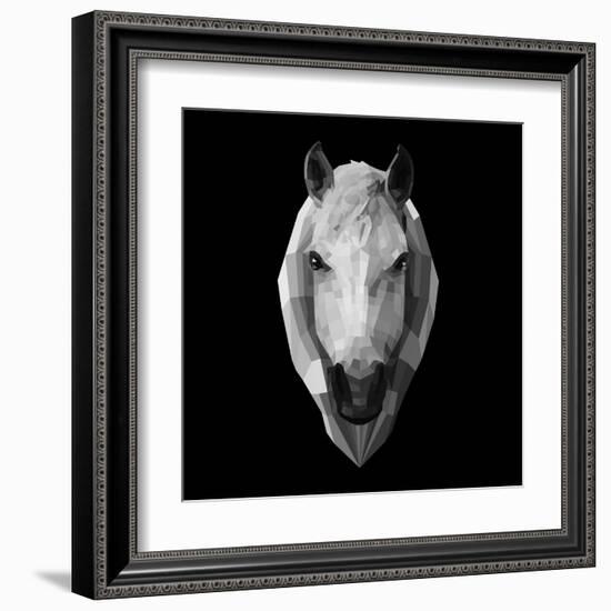 Horse Head-Lisa Kroll-Framed Art Print