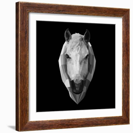 Horse Head-Lisa Kroll-Framed Art Print