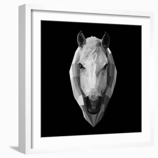 Horse Head-Lisa Kroll-Framed Art Print