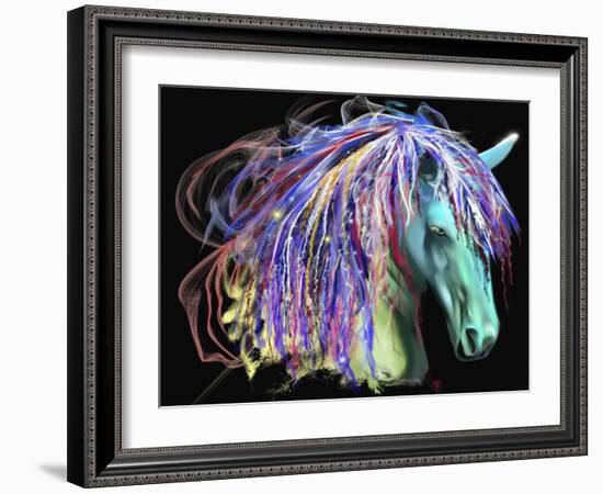 Horse Head-Stephanie Analah-Framed Giclee Print