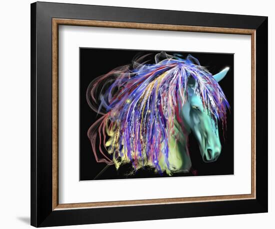 Horse Head-Stephanie Analah-Framed Giclee Print