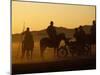 Horse Herders Returning Home after a Horse Festival in Karakorum, Hangai Province, Mongolia-Paul Harris-Mounted Photographic Print