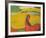 Horse in a Landscape, c.1910-Franz Marc-Framed Art Print