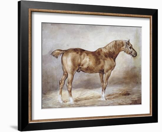 Horse in a Stable-Théodore Géricault-Framed Giclee Print