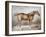 Horse in a Stable-Théodore Géricault-Framed Giclee Print