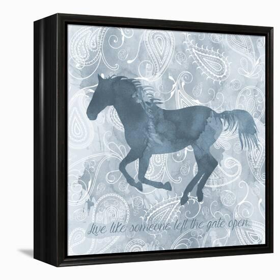 Horse Live-Erin Clark-Framed Premier Image Canvas