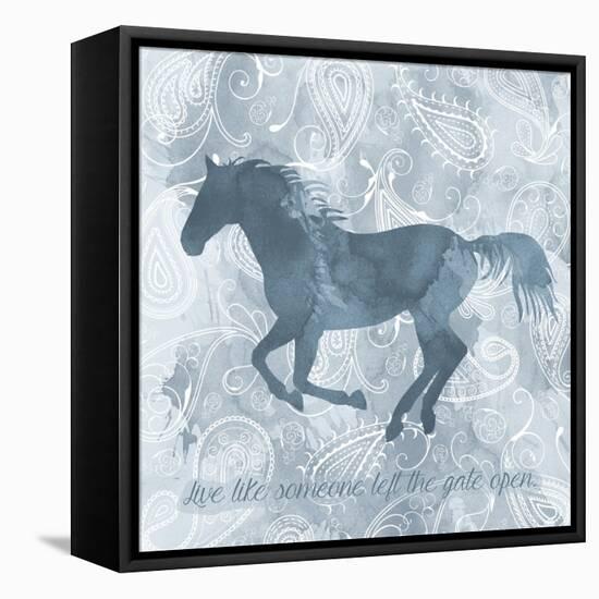 Horse Live-Erin Clark-Framed Premier Image Canvas