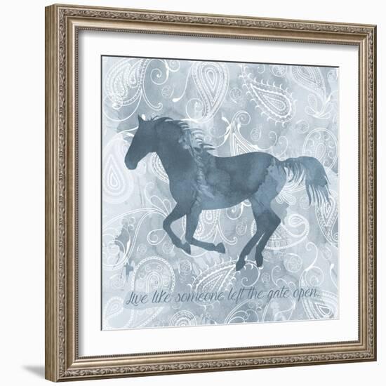 Horse Live-Erin Clark-Framed Giclee Print