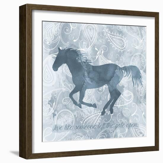 Horse Live-Erin Clark-Framed Giclee Print