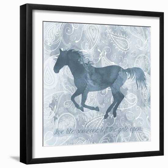 Horse Live-Erin Clark-Framed Giclee Print