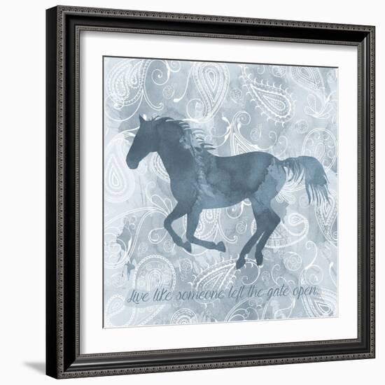 Horse Live-Erin Clark-Framed Giclee Print