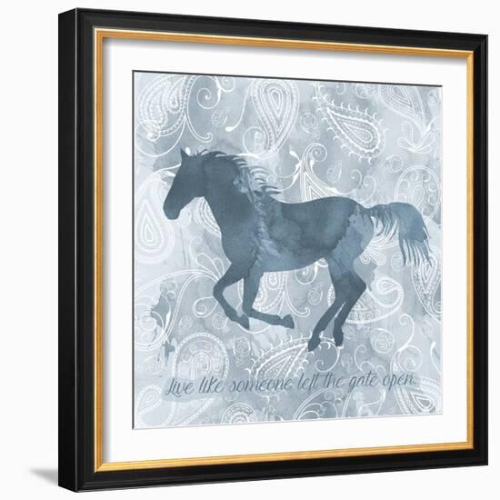 Horse Live-Erin Clark-Framed Giclee Print