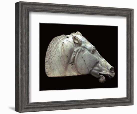 Horse of Selene from the Parthenon. Artist: Unknown-Unknown-Framed Giclee Print