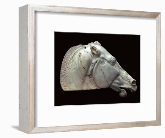 Horse of Selene from the Parthenon. Artist: Unknown-Unknown-Framed Giclee Print