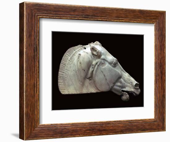 Horse of Selene from the Parthenon. Artist: Unknown-Unknown-Framed Giclee Print