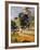 Horse on Road, Tahitian Landscape, 1899-Paul Gauguin-Framed Giclee Print