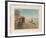 Horse on the River-Jan Balon-Framed Collectable Print