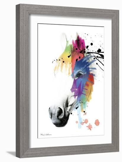 Horse Portrait-Mark Ashkenazi-Framed Giclee Print