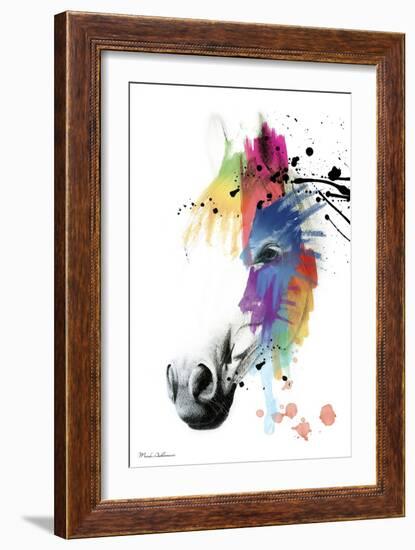 Horse Portrait-Mark Ashkenazi-Framed Giclee Print