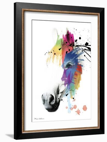 Horse Portrait-Mark Ashkenazi-Framed Giclee Print