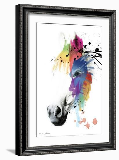 Horse Portrait-Mark Ashkenazi-Framed Giclee Print