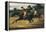 Horse Race-Théodore Géricault-Framed Stretched Canvas