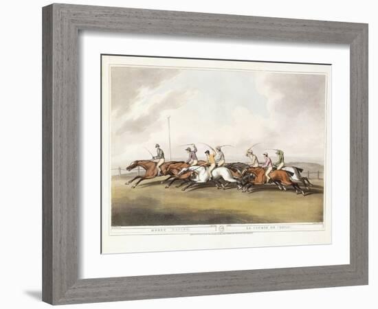 Horse Racing, 1807-1808-Samuel Howitt-Framed Giclee Print