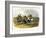 Horse Racing of Sioux Indians Near Fort Pierre-Karl Bodmer-Framed Giclee Print