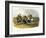 Horse Racing of Sioux Indians Near Fort Pierre-Karl Bodmer-Framed Giclee Print