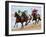 Horse Racing on the Beach, Sanlucar De Barrameda, Spain-Felipe Rodriguez-Framed Photographic Print