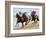 Horse Racing on the Beach, Sanlucar De Barrameda, Spain-Felipe Rodriguez-Framed Photographic Print