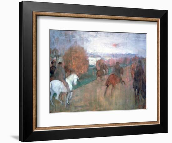 Horse Riders, 1864-1868-Edgar Degas-Framed Giclee Print