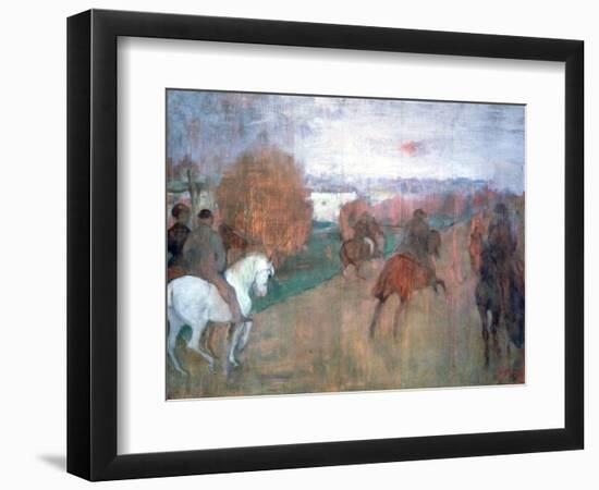 Horse Riders, 1864-1868-Edgar Degas-Framed Giclee Print