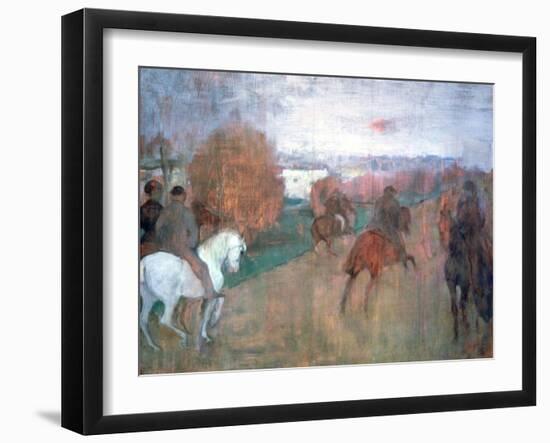 Horse Riders, 1864-1868-Edgar Degas-Framed Giclee Print