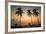 Horse Riders at Sunset-Rob Francis-Framed Photographic Print