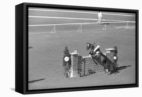 Horse Riding Competition-null-Framed Premier Image Canvas